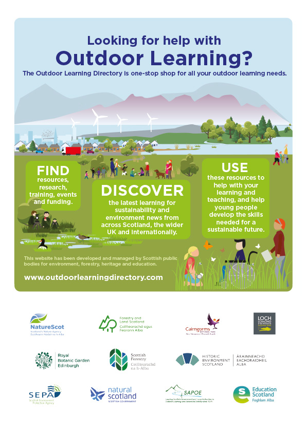 Outdoor Learning Directory flyer - Outdoor Learning Directory